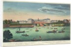 A View of the Royal Hospital at Chelsea and the Rotunda in Ranelaigh Gardens, pub. by Robert Sayer, 1751 by Thomas Bowles