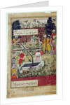 Emperor Babur surveying the establishment of a Garden in Kabul, c.1600 by J. Dorman