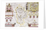 Bedfordshire and the situation of Bedford by John Speed