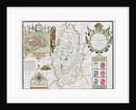 The Countie of Nottingham by John Speed
