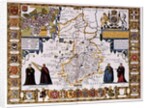 Cambridgeshire by John Speed