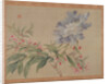Blossom and a flower, 1851 by Tsubaki Chinzan
