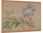 Blossom and a flower, 1851 by Tsubaki Chinzan