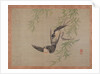 Swallows in flight, 1851 by Tsubaki Chinzan