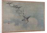 Flying Ducks, 1851 by Tsubaki Chinzan