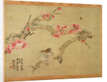 Tree blossom and bird, 1851 by Tsubaki Chinzan