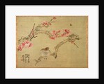 Tree blossom and bird, 1851 by Tsubaki Chinzan