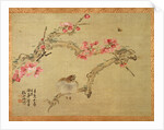 Tree blossom and bird, 1851 by Tsubaki Chinzan