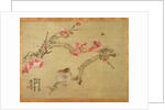 Tree blossom and bird, 1851 by Tsubaki Chinzan