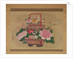 Basket of flowers, 1837 by Abe Kan Torin
