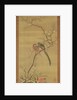 Birds on a snowy bough by Japanese School