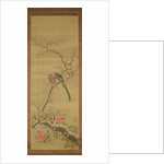 Birds on a snowy bough by Japanese School