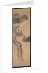 Long-tailed birds in pine tree, c.1800 by Ariwara Baikei