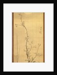 Blossoming plum-tree against the full moon, c.1800-22 by Gentai Sanjin