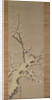 Sparrow on a tree in a snowstorm, c.1800 by Kishi Ganku