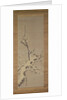 Sparrow on a tree in a snowstorm, c.1800 by Kishi Ganku