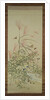 Autumn flowers and insects by a stream, 1910 by Bunrei Maekawa