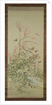 Autumn flowers and insects by a stream, 1910 by Bunrei Maekawa