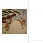 Four boys making a snowball, c.1768 by Suzuki Harunobu