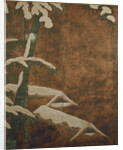 Bamboo in the snow, c.1600 by Mitsuyoshi (Kyuyoku) (1539-1613) Tosa