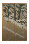 Plants of winter, c.1550, by School Japanese