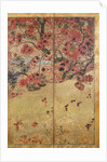Plants of autumn, c.1550, by School Japanese