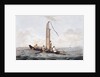 A Sailing Canoe of Otaheite by John Webber
