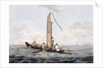 A Sailing Canoe of Otaheite by John Webber