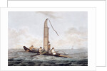 A Sailing Canoe of Otaheite by John Webber