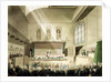 Court of King's Bench, Westminster Hall by T. & Pugin A.C. Rowlandson