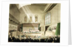 Court of King's Bench, Westminster Hall by T. & Pugin A.C. Rowlandson