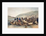 The Embarkation of the Sick at Balaklava by William 'Crimea' Simpson