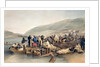 The Embarkation of the Sick at Balaklava by William 'Crimea' Simpson