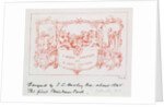 The first Christmas card, by J.C.Horsley, 1843 by John Callcott Horsley
