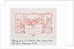 The first Christmas card, by J.C.Horsley, 1843 by John Callcott Horsley