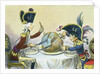 The Plum Pudding in Danger, 1805 by James Gillray