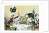 The Plum Pudding in Danger, 1805 by James Gillray