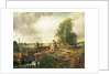 A Boat Passing a Lock by John Constable