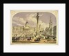 Trafalgar Square, published by the Dickinson Brothers, 19th century by English School