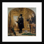 J.M.W. Turner on Varnishing Day, 1846 by William Parrott