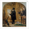 J.M.W. Turner on Varnishing Day, 1846 by William Parrott