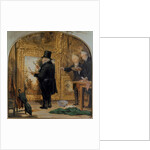 J.M.W. Turner on Varnishing Day, 1846 by William Parrott