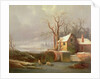 Snow Scene with Mill and Cottages by George of Chichester Smith