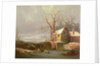 Snow Scene with Mill and Cottages by George of Chichester Smith