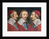 Triple Portrait of the Head of Richelieu, c.1642 by Philippe de Champaigne