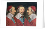 Triple Portrait of the Head of Richelieu, c.1642 by Philippe de Champaigne