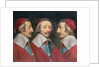 Triple Portrait of the Head of Richelieu, c.1642 by Philippe de Champaigne