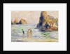 Moulin Huet Bay, Guernsey, c.1883 by Pierre Auguste Renoir