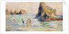 Moulin Huet Bay, Guernsey, c.1883 by Pierre Auguste Renoir