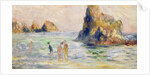 Moulin Huet Bay, Guernsey, c.1883 by Pierre Auguste Renoir